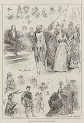 Skizzen bei der Malermaske, Royal Institute